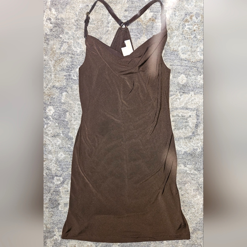 Michael Kors mini brown dress